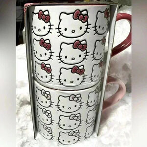 Hello Kitty Coffee Mug Set